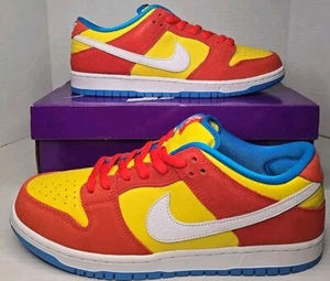 Größe 11 Herren Nike SB Low Pro Bart Simpson Schuhe BQ6817 602 - Bild 1 von 9