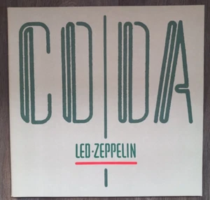 Coda -Led Zeppelin-Vinyl LP Original 1982 UK -Swan Song A0051 EX/EX - Picture 1 of 7