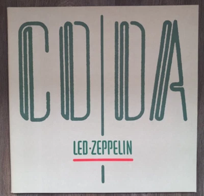 Coda -Led Zeppelin-Vinyl LP Original 1982 UK -Swan Song A0051 EX/EX - Image 1 of 4