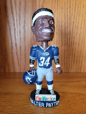 Walter Payton 2003 Chicago Rush Flavor Ice Bobble Dreams Bobblehead Never Displa Cover