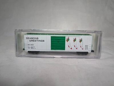 Bev-Bel 10026 50' Evans Single Door Box Car Season's Greetings BBC 1992CX - Image 1 of 4