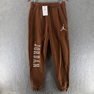 Air Jordan Essential Holiday Fleece Pants Brown FD7467-281 Men's Size M - Picture 1 of 4