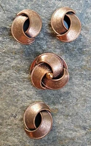 RARE COPPERCRAFT GUILD Pin and Earrings Early 1960s - Picture 1 of 2
