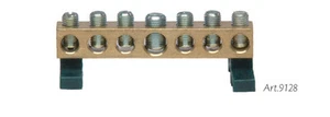 9128 MORSETTIERA EQUIPOTENZIALE DIN 50+6x35mmq - Imagen 1 de 1