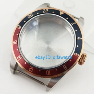 39 mm Estuche Reloj Bisel Cúpula Zafiro Ajuste NH34 NH35 NH36 ETA 2824 PT5000 Movimiento - Imagen 1 de 39