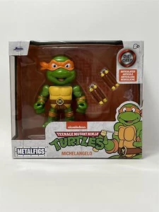TMNT Teenage Mutant Ninja Turtles Michelangelo 4 Inch Figure Jada 253283002 - Picture 1 of 6