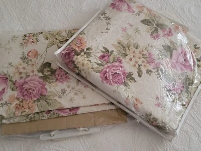 NOS Rosas Matelasse Cobertor Colección Europea Doble Talla 80/20, Anuncio para 1 Foto 1 de 4