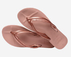 Havaianas Wedge Crocus Rose Ladies Summer Shoe Flip Flops Uk 1 Rrp £32 Ref #S85