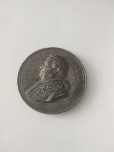2561 RARA MEDAGLIA PAPALE PIO IX - Foto 1 di 2
