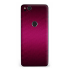 Google Pixel 2 Skins Decal Wrap Pink,black carbon fiber look