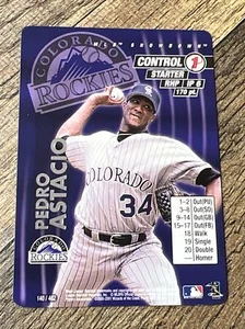 MLB Showdown 2001 - Pedro Astacio 140/462 Colorado Rockies WOTC #140 - Picture 1 of 12