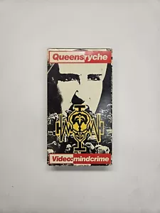 Queensryche Video: Mindcrime (VHS, 1989) W Inserts - Foto 1 di 6