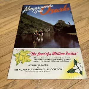 50er Jahre SPIELPLÄTZE DER OZARKS Broschüre 15 Seiten - Bild 1 von 9