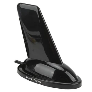 ‖Mobile Radio Fin Antenna With 5 Adapters 5m Cable Dual Band 136‑174MHz - Zdjęcie 1 z 12