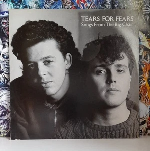 TEARS FOR FEARS : Songs From The Big Chair - original 1985 vinyl LP with inner - Picture 1 of 6