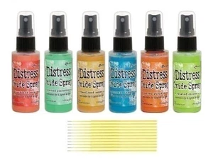 Trebbies Distress Oxide Spray Bundle - Mermaid Lagoon, Twisted Citron, Cracked - Picture 1 of 1