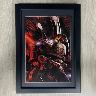 Corvus Corax Art Encadré Raven Guard Hérétiques Du Chaos Warhammer 40K 40 000 - Photo 1/4