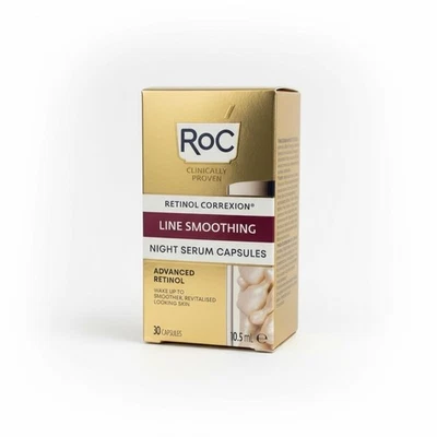 RoC Retinol Correxion Line Smoothing Night Serum 30 Capsules - Image 1 of 2