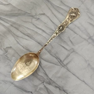 Cucchiaio da collezione in argento sterling Esterville Iowa chiesa presbiteriana 13,7 g - Foto 1 di 13