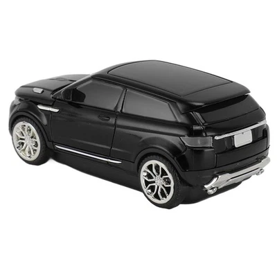 (Black)Car Shape Wireless Gaming Mice 2.4GHz 1600 DPI Cool 3D Car Shape Computer - Image 1 of 4