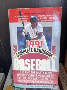 El MANUAL COMPLETO de BÉISBOL Zander Hollander 1991 - Imagen 1 de 1