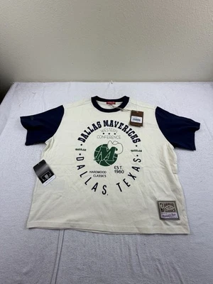 Dallas Mavericks Mitchell & Ness T-Shirt Women's Medium New With Tags - Image 1 of 4