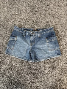 Pantalones Cortos Lei De Colección Para Mujer 30 Denim Carga Sexy Años 90 Bolsillo Lavado Ligero Años 90 - Imagen 1 de 8