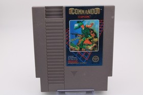 Commando Nintendo NES TESTED/WORKS