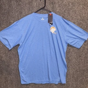 Los Angeles Chargers T-Shirt Size 2XL Tall Fanatics NFL Team Apparel NWT - Picture 1 of 9