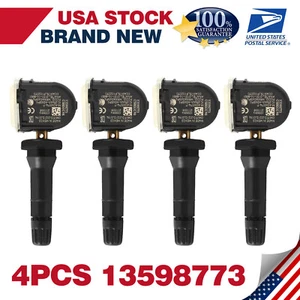 4X High Quality Tire Pressure Sensor TPMS 13598773 TPM233 For Cadillac XT5 2017 - Picture 1 of 13