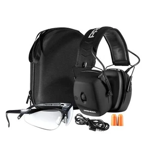 Electronic Shooting Ear Protection Muffs, NRR 30dB Noise Reduction for Gun Ra... - Picture 1 of 8