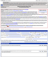 DOT Medical Examination Reports - Form MCSA-5875 - Pack of Ten.