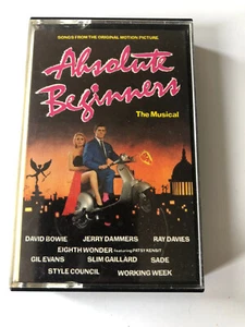 Absolute Beginners - The Musical - Cassette Tape Album Soundtrack - David Bowie - Picture 1 of 3