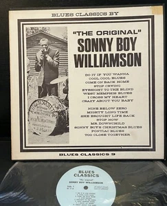 Blues Classics by The Original SONNY BOY WILLIAMSON  1965 BC 9 plays EX+ - Picture 1 of 4