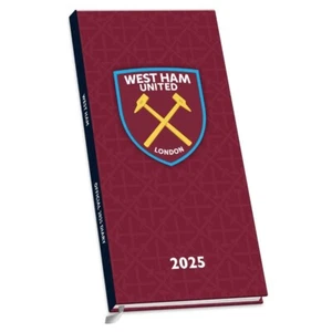 Diario 2025 West Ham United FC settimana da vedere diario calcio tascabile sottile - Foto 1 di 7