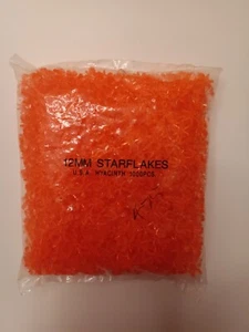 "STARFLAKE BEADS" - Hyacinth - 12 m/m - 1000-ct - NEW - Picture 1 of 3