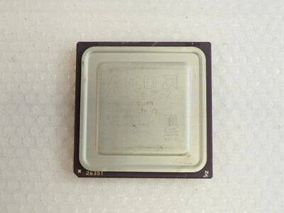 AMD K6-2 /350AFR 2.2V Core 3.3V I/O 1998 CPU Processor - Image 1 of 4