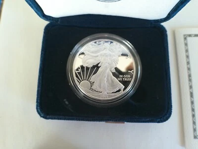 Серебряный орел 2011-W пруф.  Все оригинальные в комплекте. - Изображение 1 из 2