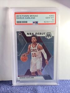 Darius Garland 2019 Panini Mosaic Rookie Basketball Card #262 PSA 10