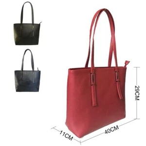 Große Damen-Einkaufstasche mit Griff Damen Designer Stil Mode Tasche - Bild 1 von 4