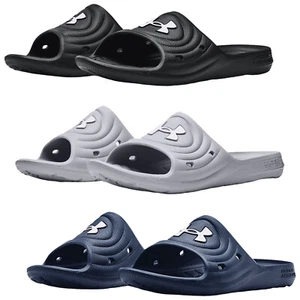 Chanclas Under Armour Para Hombres Armario IV Toboganes Piscina Gimnasio Playa Verano - Imagen 1 de 16