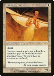 Windborn Muse Legions HEAVILY PLD White Rare MAGIC THE GATHERING CARD ABUGames - Picture 1 of 1