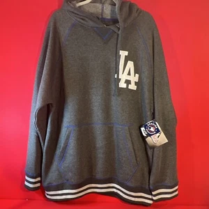 Stitches Los Angeles Dodgers Pullover Hoodie. Charcoal Gray. Mens Size XXL. NWT - Picture 1 of 7