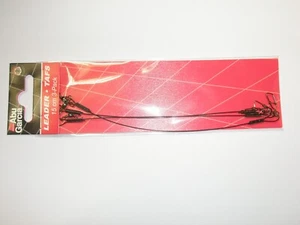 Abu Garcia Wire Leader 2 x 3pk Rastros Giratorios Negros TODAS LAS VARIEDADES Pesca - Imagen 1 de 5