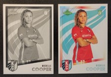 2023 Parkside NWSL Collection Vol. 1 Michelle Cooper B&W Parallel + Base RC KC 