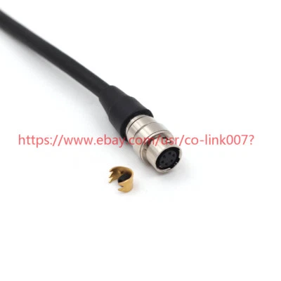 Hirose 6 pin Connector for Total Station Data Cable Plug HR10A-7J-6S(73) New - Image 1 of 4