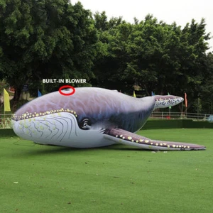 Balena Gonfiabile Gigante Gonfiabile Orca Vendita Gobba Balena Giocattoli per Decorazioni - Foto 1 di 14