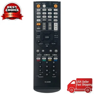 Control remoto de reemplazo RC-834M para receptor AV Onkyo HT-R791 TX-NR515 TX-NR414 - Imagen 1 de 6