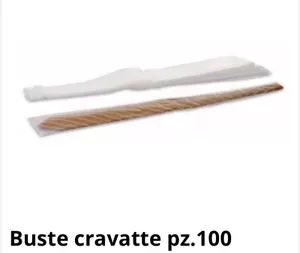 Buste cravatte pz.100 74 x 12 x 5,5 cm. Buste per cravatte pz.100 - Foto 1 di 1