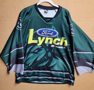 USHL Cedar Rapids Roughriders jersey USHL UMD OT Sports Jersey Sz L #21 Signed